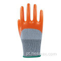 Hespax Anti-Cut 3/4 Nitrile revestido de luvas de trabalho